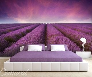 fantaisie violette papiers peints provence papiers peints demural