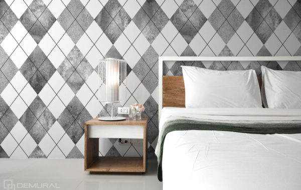 Papier peint géométrique - Demural
