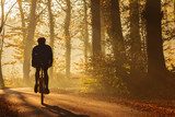 A vélo dans le silence et la solitude