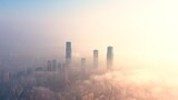 Aube brumeuse sur métropole