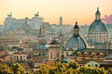Crépuscule sur la Rome éternelle