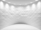 Effet d'optique géométrique en blanc