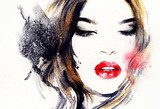 Élégance silencieuse en aquarelle