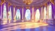 Lumière baroque en chambre d'enfant