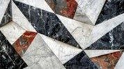 Mouvement minéral en contraste