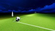 Nuit étoilée au coin du stade