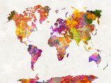 Odyssée chromatique des continents
