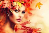 Portrait d'automne en nuances chaudes