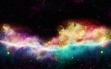 Symphonie cosmique colorée