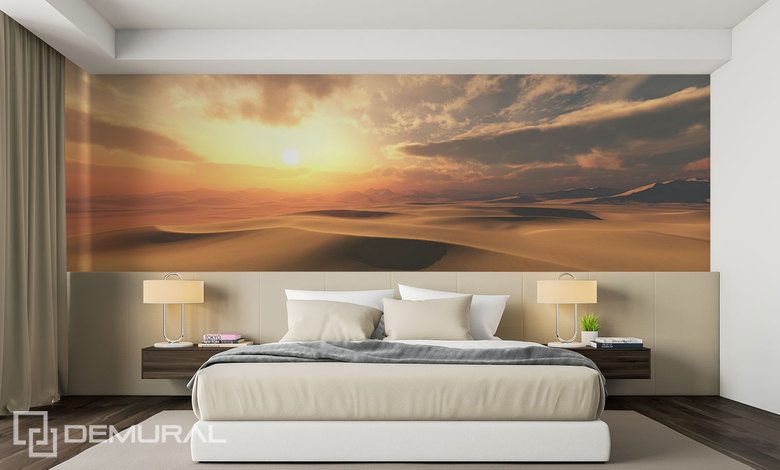 climat interieur ensoleille et desertique papiers peints de paysage papiers peints demural