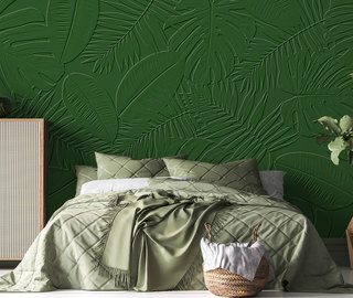 jungle en relief papier peint pour le chambres a coucher papiers peints demural