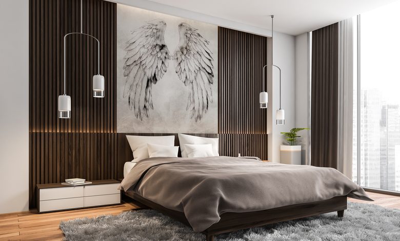 les ailes du silence et de lelegance papier peint pour le chambres a coucher papiers peints demural
