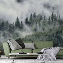 Brume-matinale-sur-le-paysage-forestier-papiers-peints-de-paysage-papiers-peints-demural
