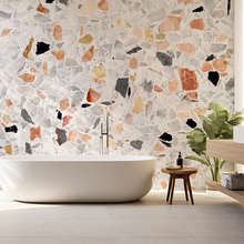 Accent-mosaique-dans-un-interieur-moderne-papiers-peints-texture-papiers-peints-demural
