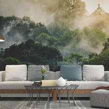 Brume-matinale-sur-la-foret-tropicale-papier-peint-pour-le-salon-papiers-peints-demural