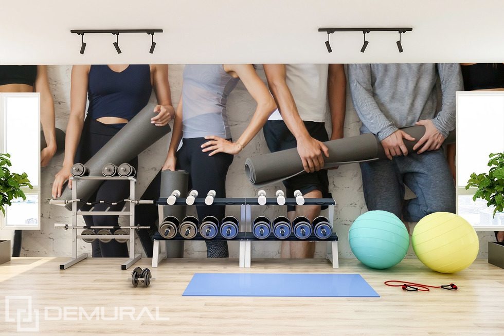 Énergie et mouvement dans un style moderne Papiers peints le Sport Papiers peints Demural