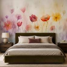 Palette-douce-de-fleurs-dans-une-composition-harmonieuse-papiers-peints-fleurs-papiers-peints-demural
