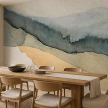 Couches-pastelees-dun-paysage-en-style-aquarelle-papiers-peints-abstraction-papiers-peints-demural