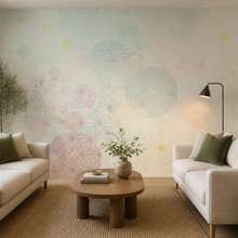 Jeu-elegant-de-formes-geometriques-pastel-papier-peint-pour-le-salon-papiers-peints-demural