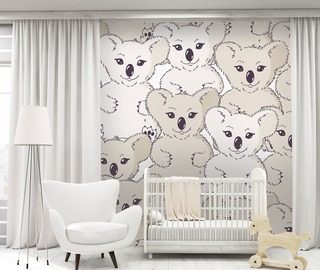 koala sur le mur papier peint pour la chambre denfant papiers peints demural